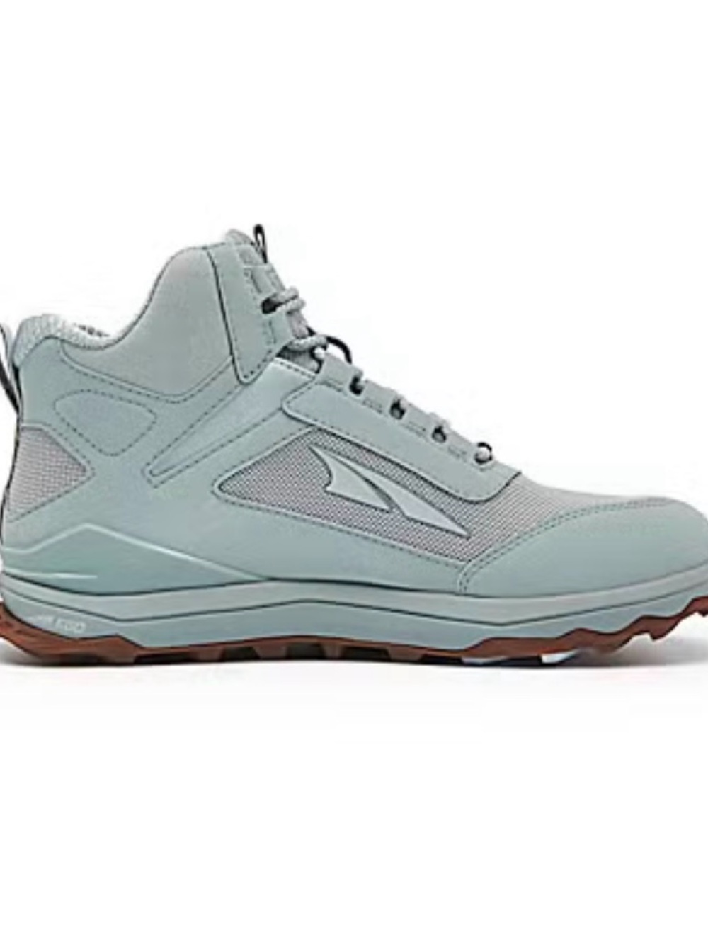 Altra Lone Peak Hiking Shoe, Light baby blue Women's High-Top Athletic Sneakers - Picture 6 of 7